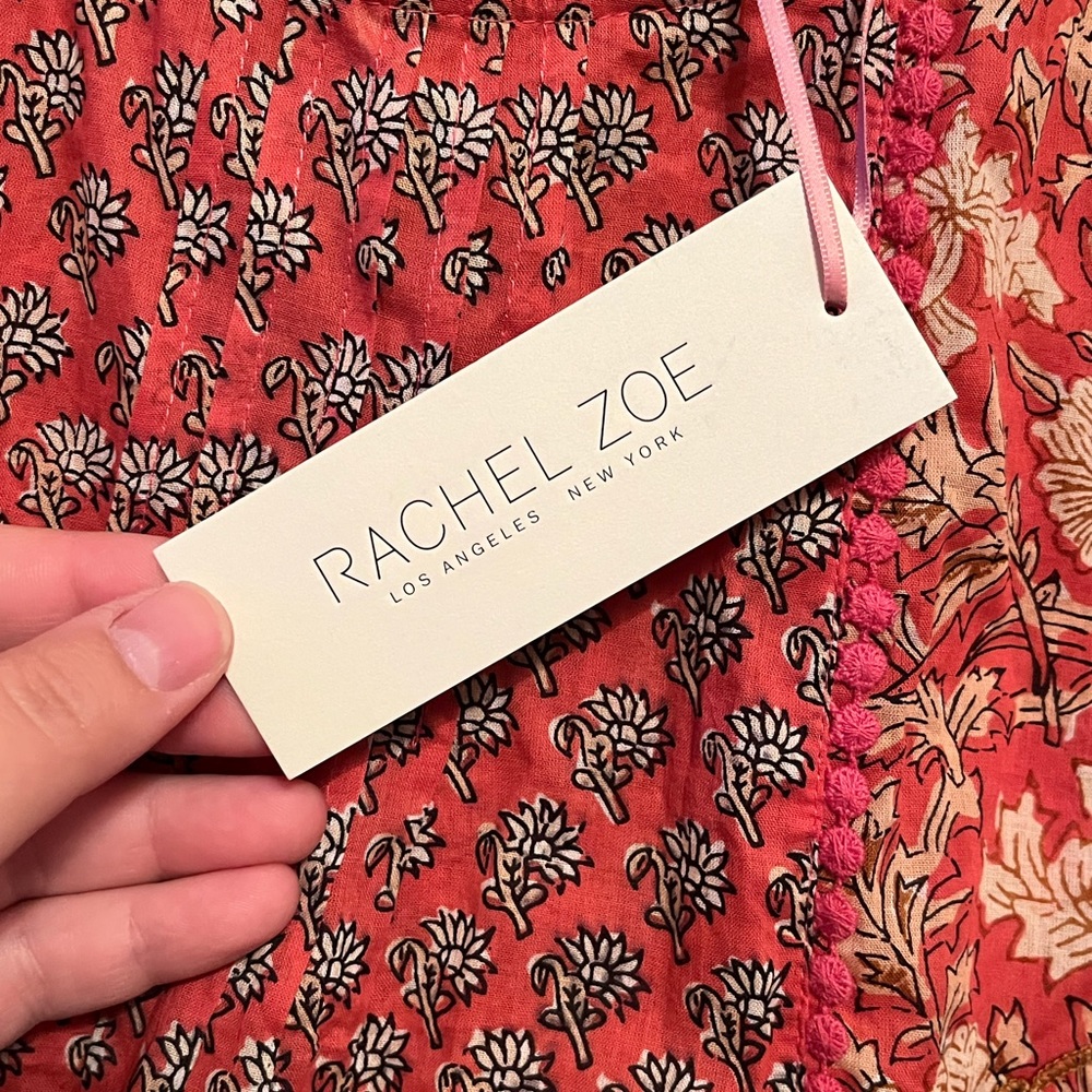 NWT Rachel Zoe Peasant Top- Size S - Picture 6 of 7